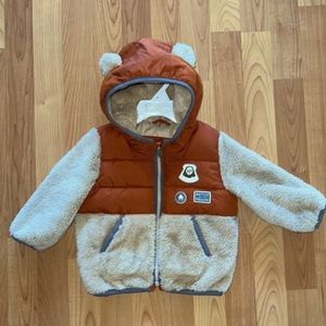 Gap Star Wars Ewok Fleece Hoodie 12-18 months